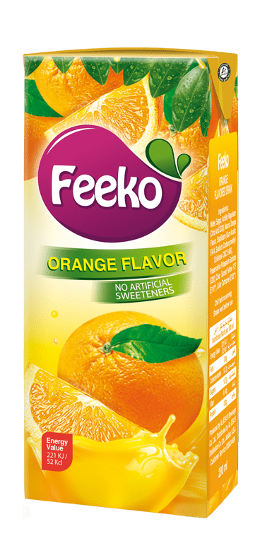 Feeko Orange Juice عصير فيكو نكهة البرتقال