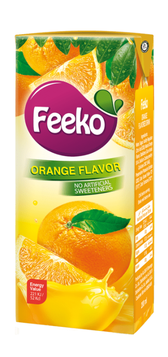 Feeko Orange Juice عصير فيكو نكهة البرتقال