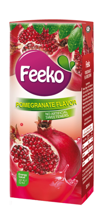 Feeko Pomegranate Juice عصير فيكو نكهة الرمان