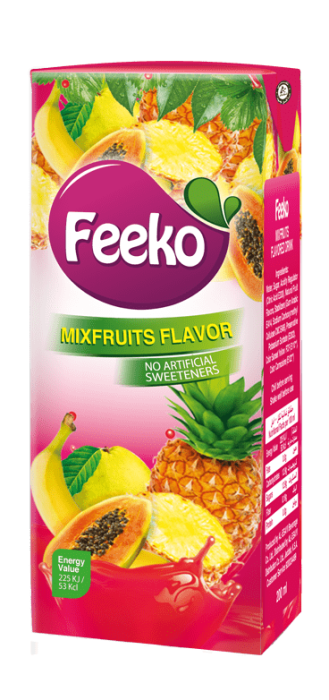 Feeko MixFruits Juice عصير فيكو نكهة الفواكه المشكلة